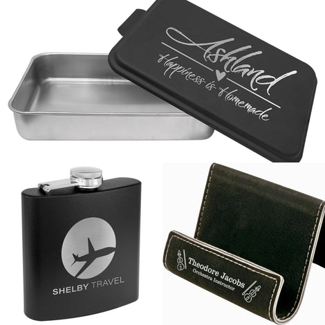 Custom Engraving &amp; Leather Products