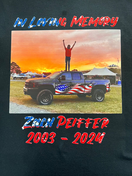 Zach’s Memorial T-shirts
