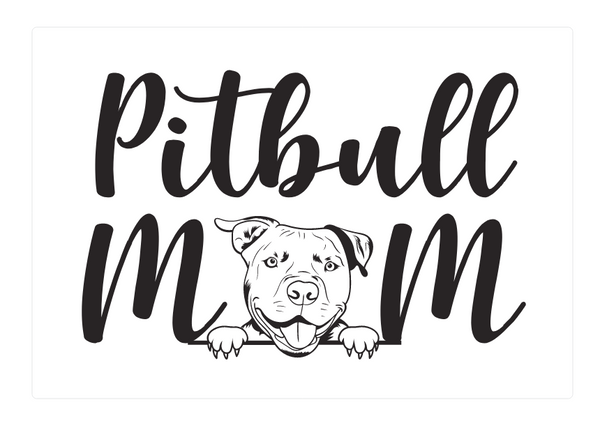 Pitbull mom T-shirts