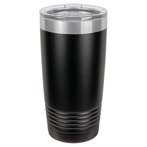 Design your own Laser Engraved Photo tumblers- Black