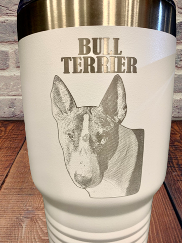 Bull terrier tumbler
