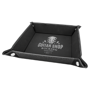 Leatherette Snap Tray