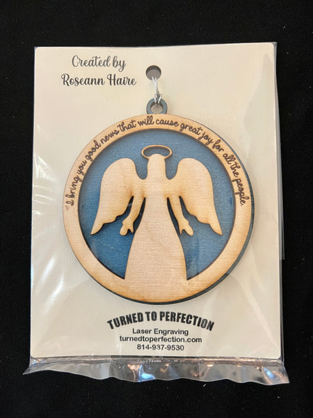Angel Ornament with verse