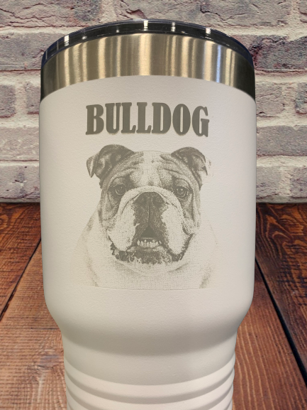 Bulldog tumbler