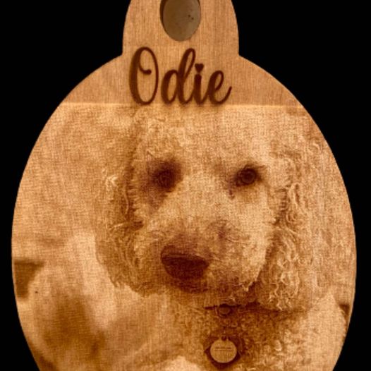 Design Your Own Digital photo wooden ornaments