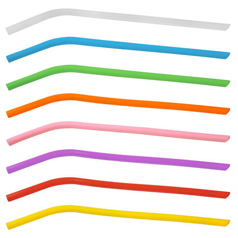 Silicone and Metal Straws