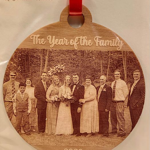 Design Your Own Digital photo wooden ornaments