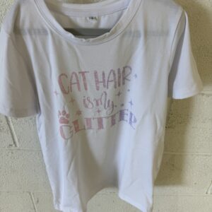 Cat Hair Is My Glitter Youth Shirt