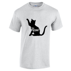 Meow w/ Paw Up Shirt