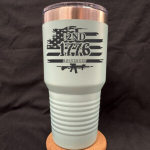 1776 Flag 30oz Tapered Cup