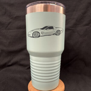 C5 Corvette Line Art 30oz Tapered Cup