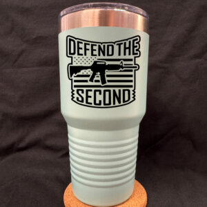 Defend The Second 30oz Tapered Cup