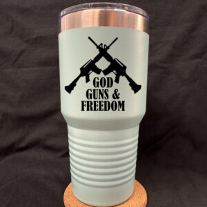 God Guns & Freedom 30oz Tapered Cup