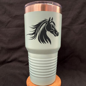 Horse Head 30oz Tapered Cup