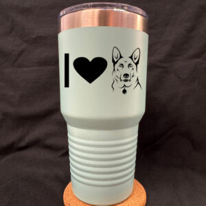 I ❤️ German Shepherd 30oz Tapered Cup