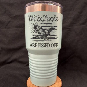 We The People Flag 30oz Tapered Cup