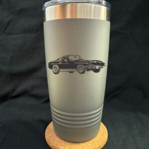 C2 Corvette Line Art 20oz Tapered Cup