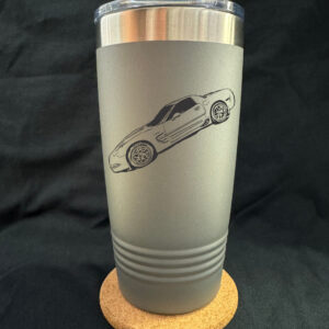 C5 Corvette Line Art 20oz Tapered Cup