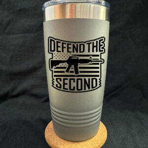 Defend The 2nd 20oz Tapered Cup