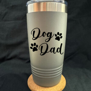 Dog Dad 20oz Tapered Cup