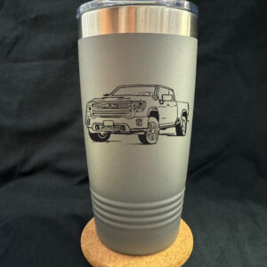 Duramax Line Art 20oz Tapered Cup